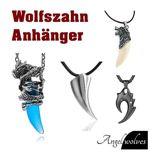 Wolfszahn Anhänger kaufen